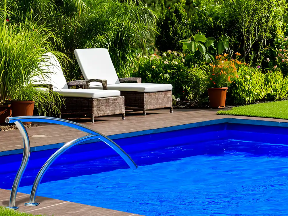 Fiberglass pools are not difficult to transport and install