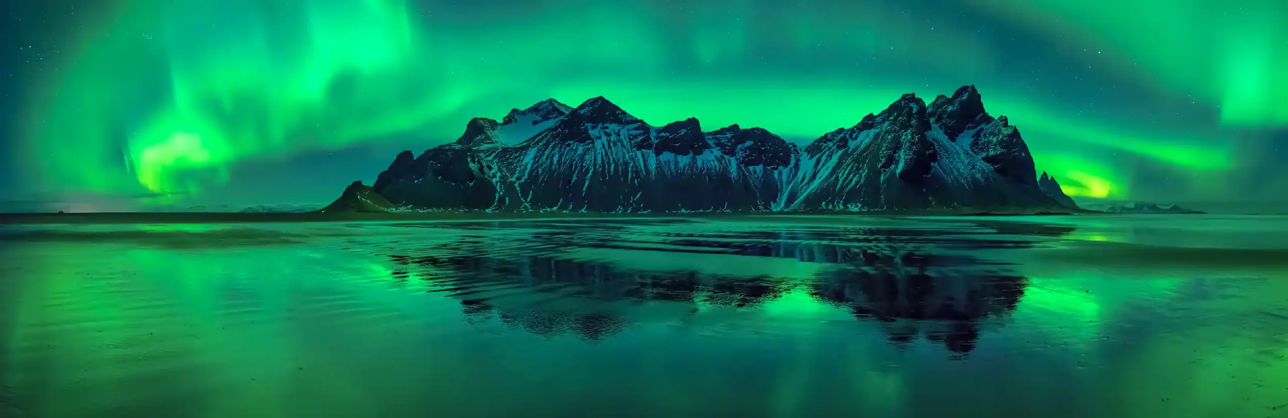 The Aurora backyard pool: nature scene