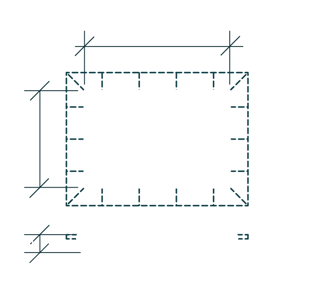 Vista fiberglass tanning ledge schematic