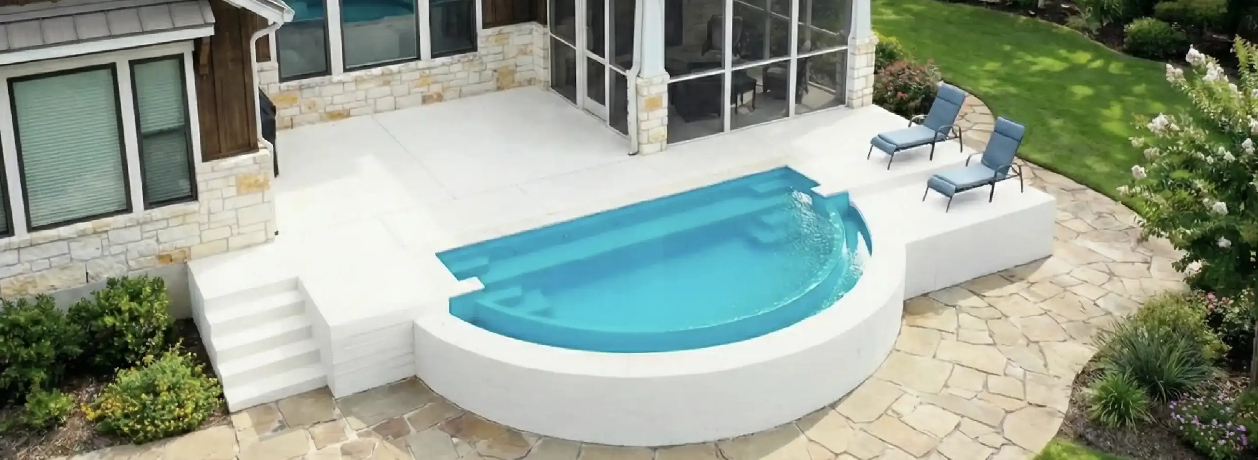Fiberglass pool installations for 